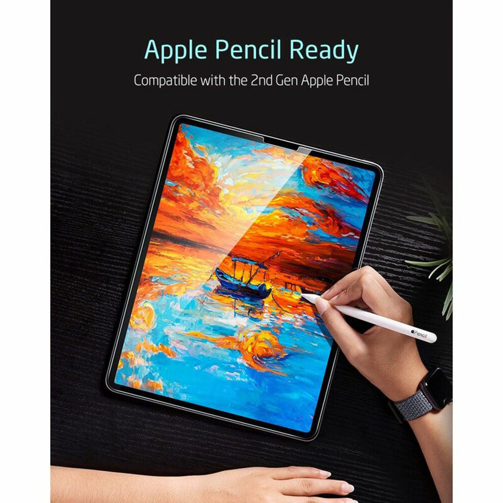 Beskyttelsesfilm ESR skærm til Apple iPad Air (2022) / Pro 11 (2021) / Air (2020), Hærdet glas, Fuldklæbende, Sæt med 2 stykker