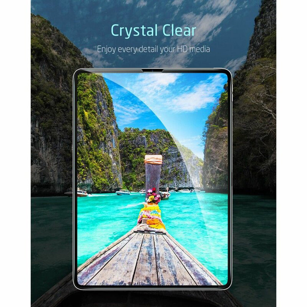 Beskyttelsesfilm ESR skærm til Apple iPad Air (2022) / Pro 11 (2021) / Air (2020), Hærdet glas, Fuldklæbende, Sæt med 2 stykker