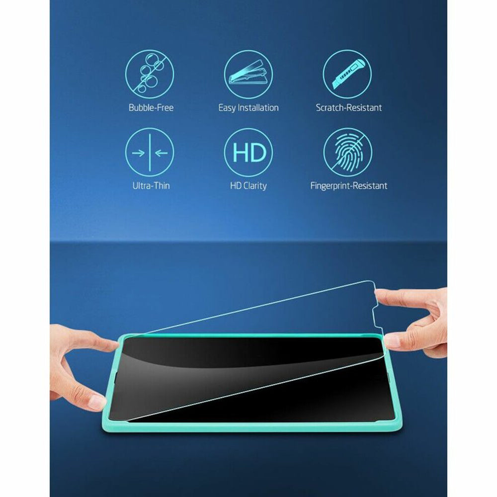 Beskyttelsesfilm ESR skærm til Apple iPad Air (2022) / Pro 11 (2021) / Air (2020), Hærdet glas, Fuldklæbende, Sæt med 2 stykker