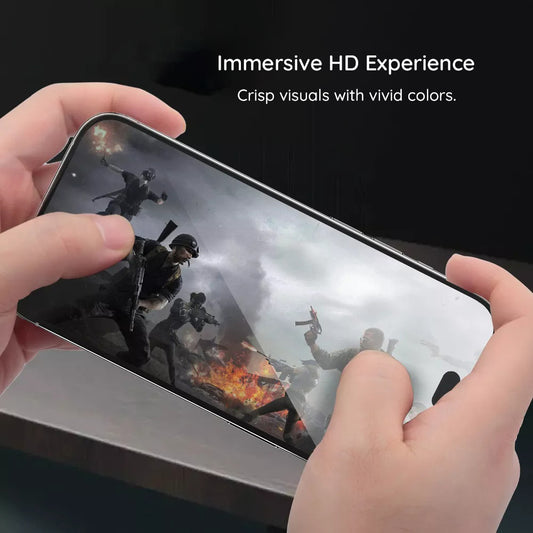 Blueo HD Skærmbeskytter til Udvendig Skærm til Samsung Galaxy Z Flip8 F776 / Z Flip7 F766, Hærdet Glas, Fuld Lim, 2.5D, Sort