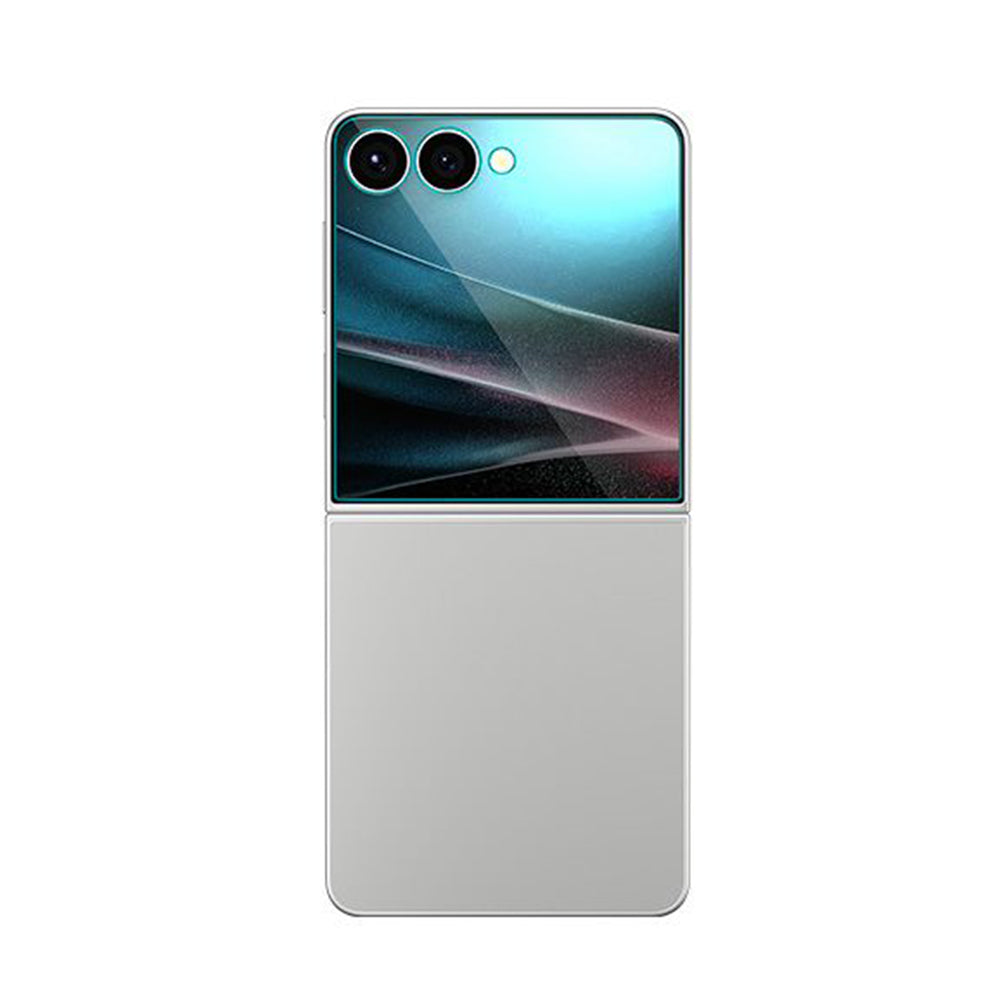 Beskyttelsesfilm til ydre skærm Spigen GlastR EZ FIT til Samsung Galaxy Z Flip7 F766, Hærdet Glas, Fuldklæbende
