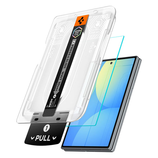 Beskyttelsesfilm til ydre skærm Spigen GlastR EZ FIT Pro HD til Samsung Galaxy Z Fold8 F971, hærdet glas, fuld lim AGL11942