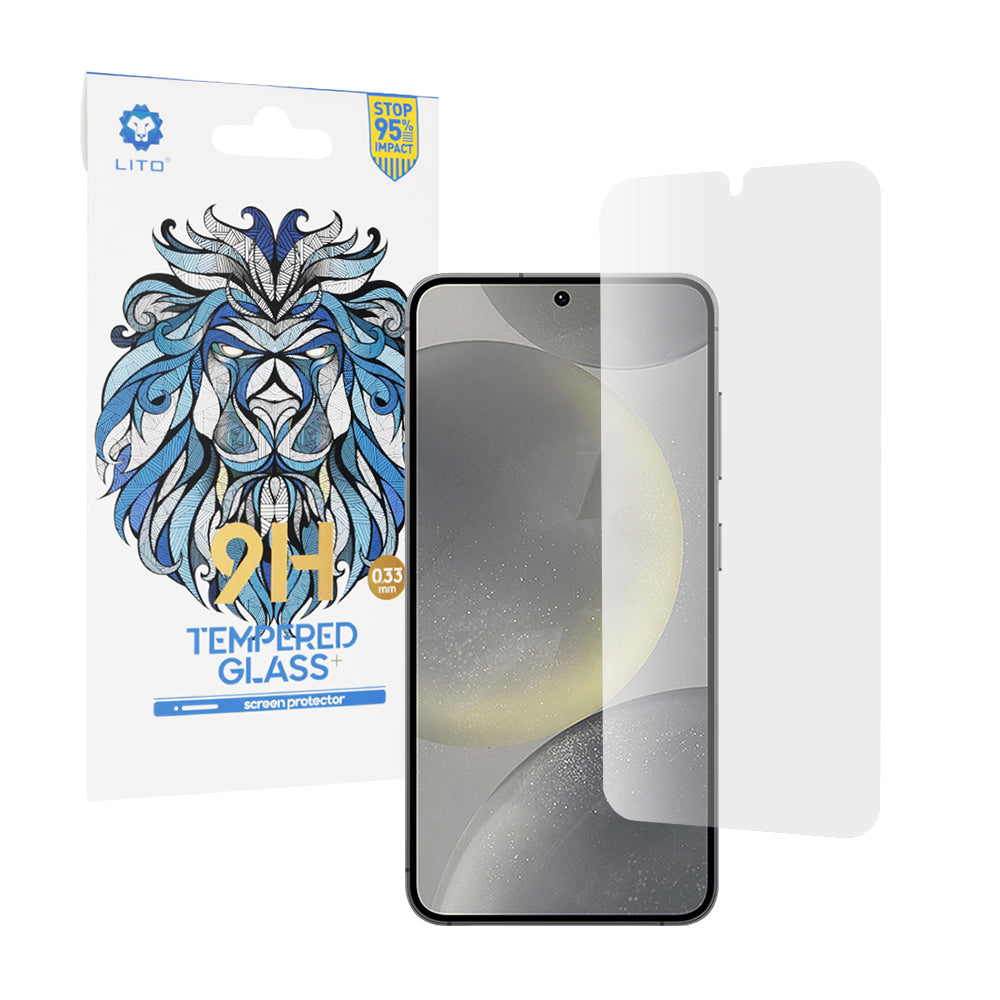 Beskyttelsesfilm Lito Classic Ultra Thin til Samsung Galaxy S25 S931 / S24 S921, Hærdet Glas, Fuldklæbende, 2.5D