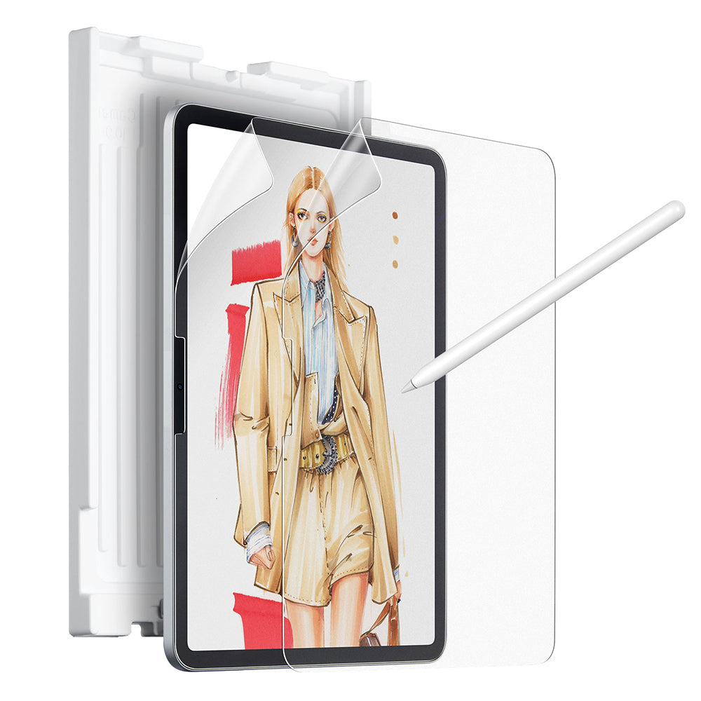 Beskyttelsesfolie Matte ESR Paper Feel til Apple iPad Air 11 (2025) / Air 11 (2024), Plastik, Sæt med 2 stykker