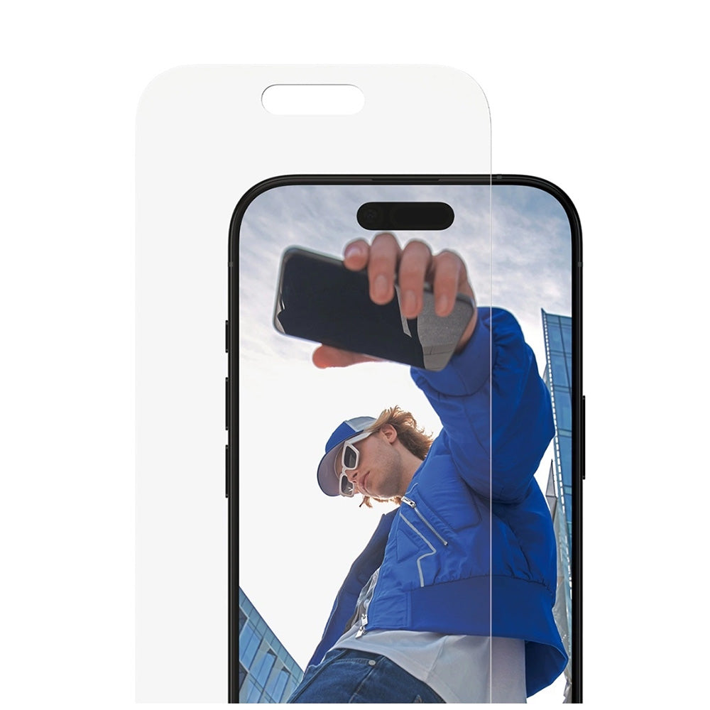Beskyttelsesfilm til skærm PanzerGlass Classic Fit EasyAligner til Apple iPhone 17 Air, Hærdet Glas, Full Glue