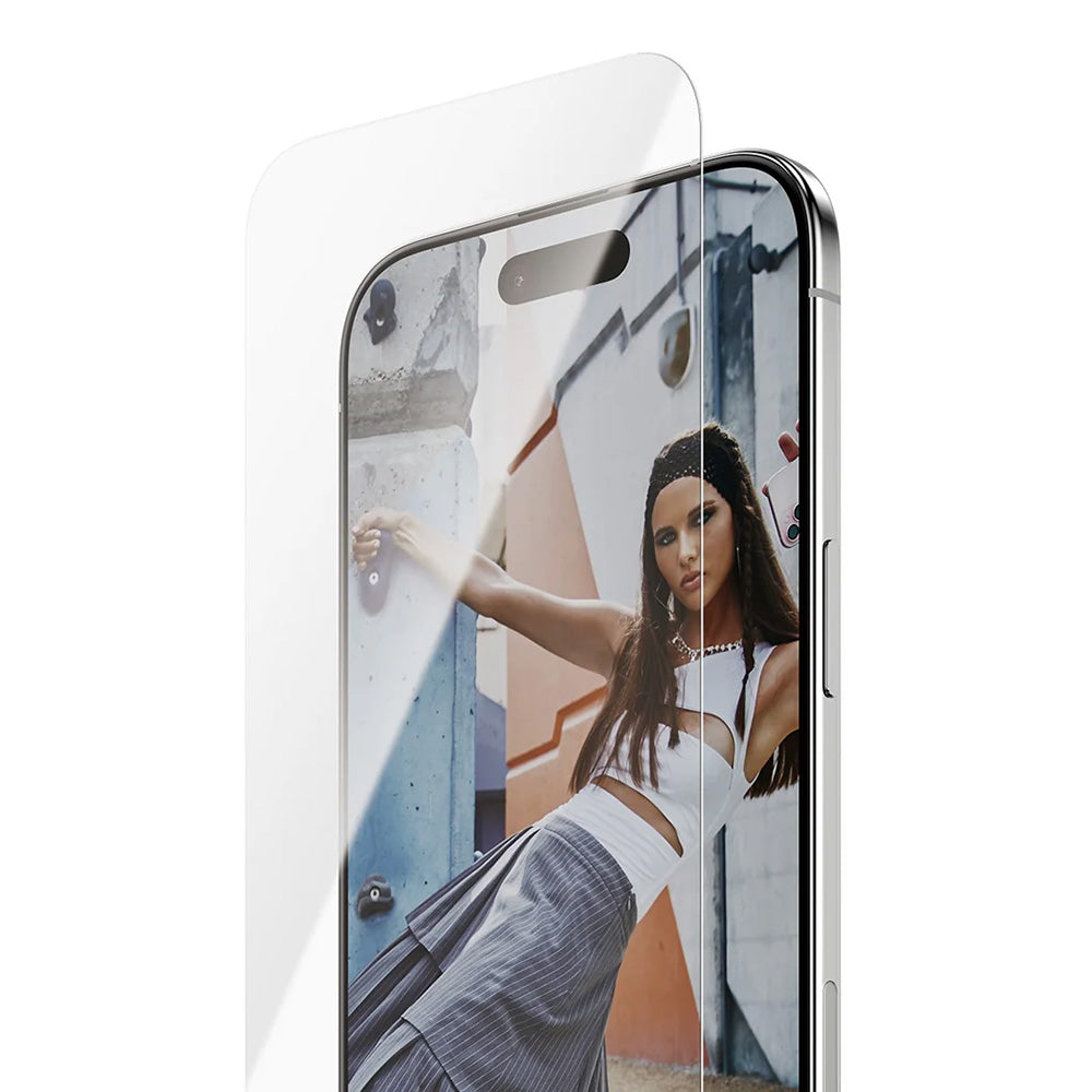 Beskyttelsesfilm PanzerGlass Safe skærm. Ultra-Wide Fit EasyAligner til Apple iPhone 17 Air, Hærdet Glas, Full Glue