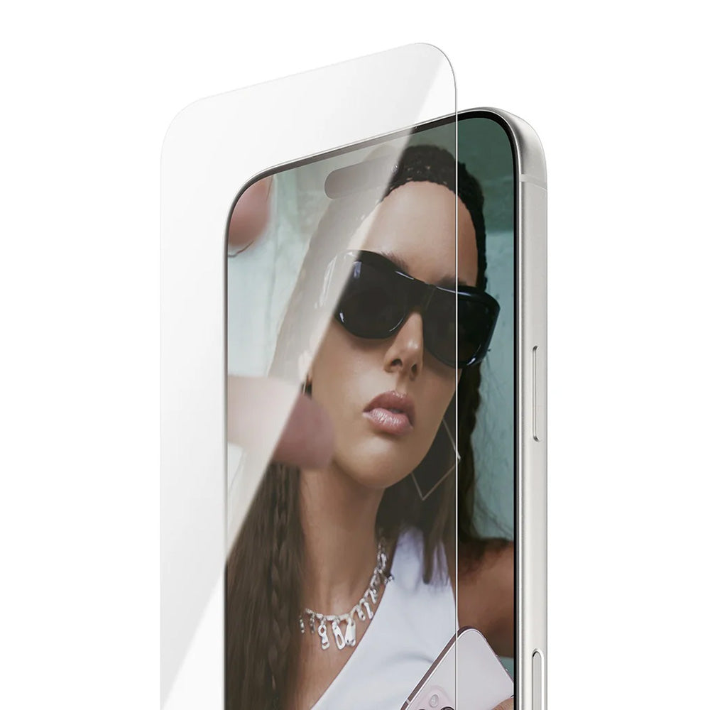 Beskyttelsesfilm PanzerGlass Safe. Ultra-Wide Fit EasyAligner til Apple iPhone 17 Pro Max, Hærdet Glas, Full Glue