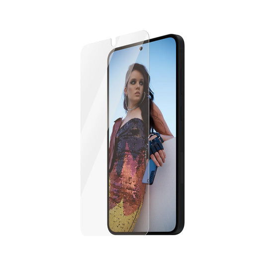 Beskyttelsesfolie PanzerGlass Safe skærm. Ultra-Wide Fit EasyAligner til Samsung Galaxy S25+ S936 / S24+ S926, Hærdet Glas, Full Glue