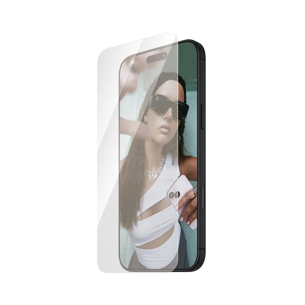 Beskyttelsesfilm PanzerGlass Safe skærm. Ultra-Wide Fit til Apple iPhone 16 Pro Max, Hærdet Glas, Full Glue