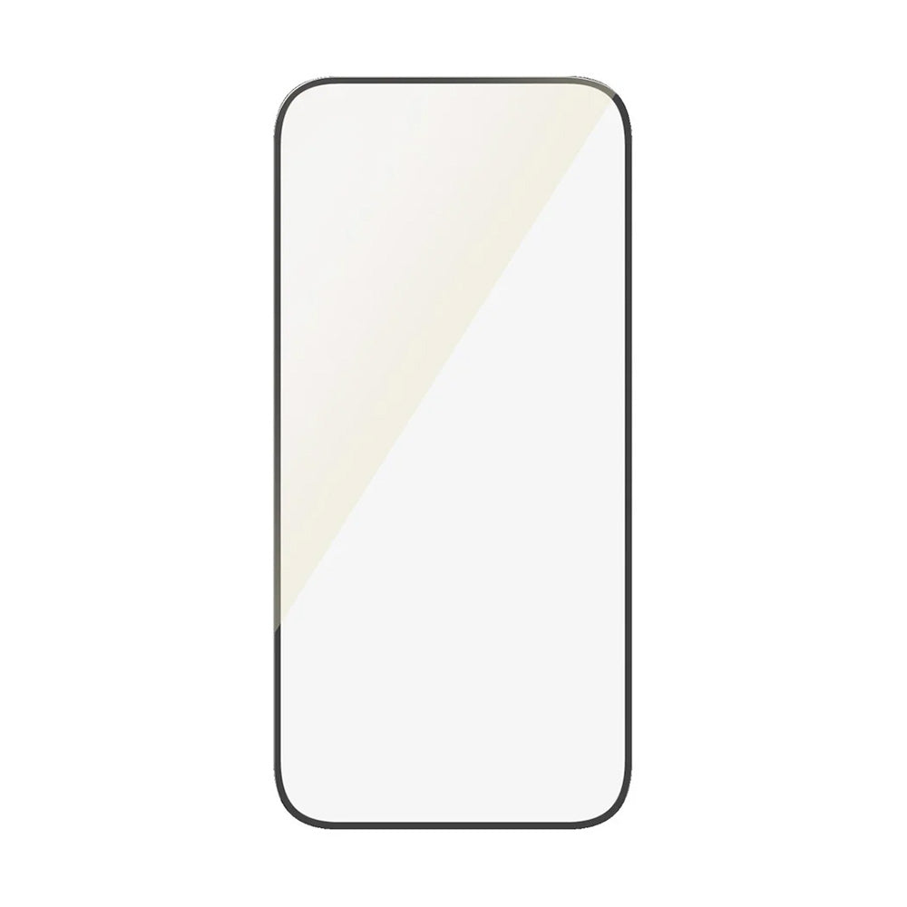 Beskyttelsesfilm til skærm PanzerGlass Ultra-Wide Fit EyeCare til Apple iPhone 16 / 15, Hærdet Glas, Full Glue, Sort