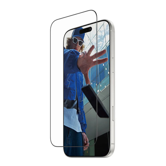 Beskyttelsesfilm til skærm PanzerGlass Ultra-Wide Fit Fastfit til Apple iPhone 17 Pro Max, Hærdet Glas, Full Glue, Sort