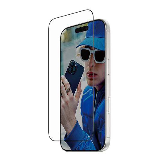 Beskyttelsesfilm til skærm PanzerGlass Ultra-Wide Fit Fastfit til Apple iPhone 17 Pro, Hærdet Glas, Full Glue, Sort