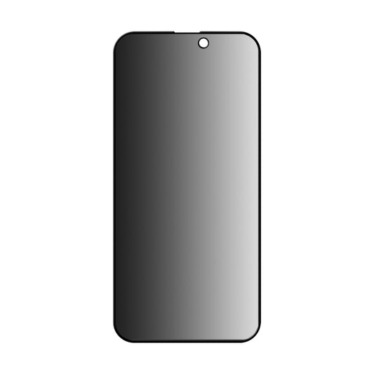 Beskyttelsesfilm til skærm Privacy Anank 5X Reinforced 180 til Apple iPhone 17 Pro Max, Hærdet Glas, Full Glue, 2.5D