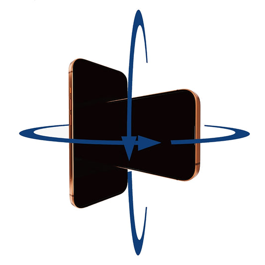 Beskyttelsesfilm til skærm Privacy Anank 5X Reinforced 360 til Apple iPhone 17 Pro Max, Hærdet Glas, Full Glue, 2.5D