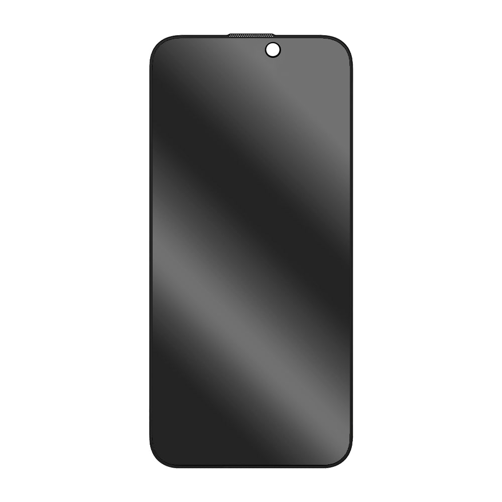 Privacy Blueo Anti-Peep Skærmbeskyttelsesfilm til Apple iPhone 15 Pro Max, Hærdet Glas, Fuld Lim