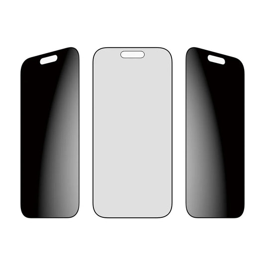 Beskyttelsesfolie til skærm Privacy PanzerGlass Ultra-Wide Fit 2-Way EasyAligner til Apple iPhone 17 / 16 Pro, Hærdet Glas, Full Glue
