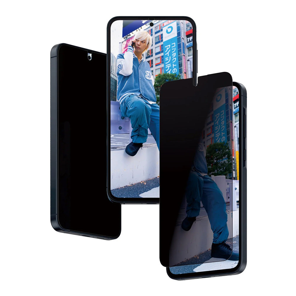 Beskyttelsesfilm Privacy PanzerGlass Ultra-Wide Fit til Samsung Galaxy A55 5G A556, Hærdet Glas, Full Glue