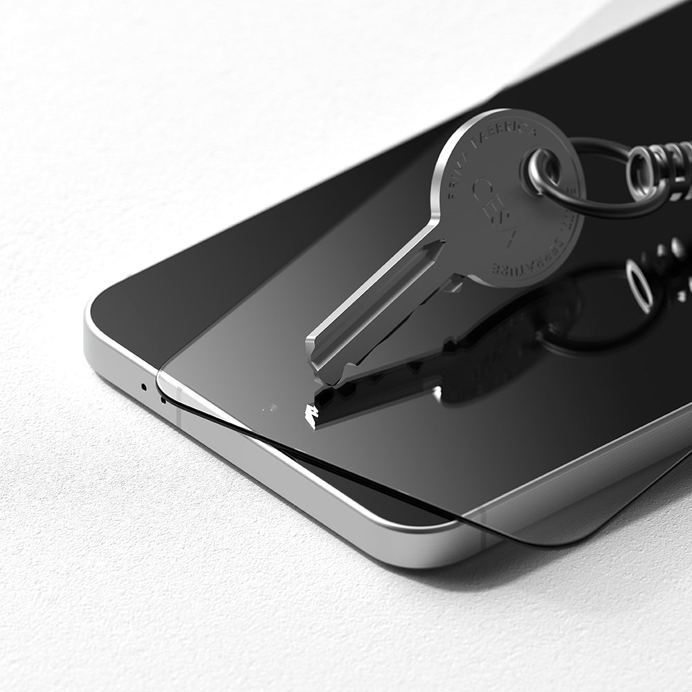 Skærmbeskyttelsesfolie Ringke Easy Slide til Samsung Galaxy A57 5G, Hærdet Glas, Fuldklæbende, Sæt med 2 stykker