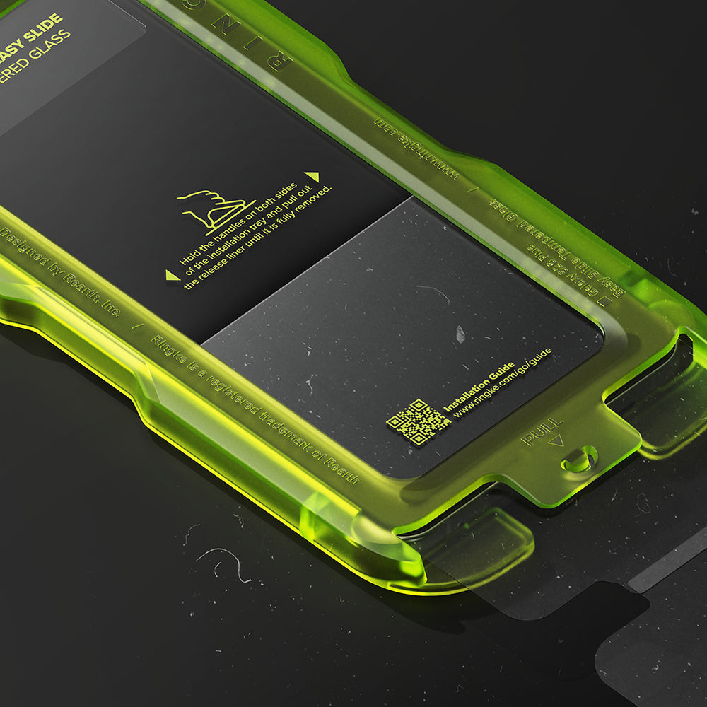 Skærmbeskyttelsesfolie Ringke Easy Slide til Samsung Galaxy S26 Plus S947, Hærdet Glas, Fuldklæbende, Sæt med 2 stykker