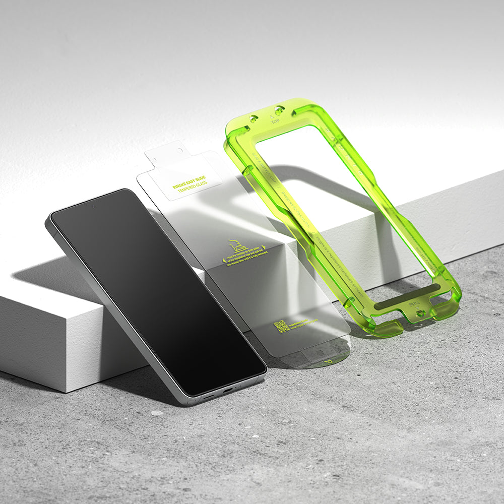 Skærmbeskyttelsesfolie Ringke Easy Slide til Samsung Galaxy S26 Ultra S948, Hærdet Glas, Fuldklæbende, Sæt med 2 stykker