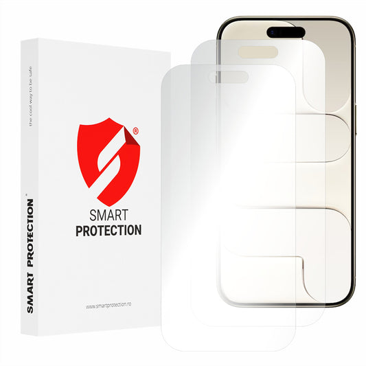 Beskyttelsesfolie Smart Protection Premium Classic til Apple iPhone 17 Air, Plastik, Sæt med 2 stykker