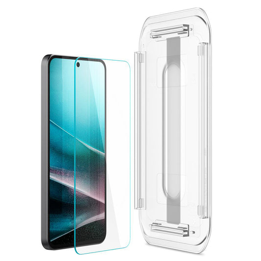 Skærmbeskyttelsesfilm Spigen GlastR EZ FIT til Samsung Galaxy A36 A366, hærdet glas, fuld lim, sæt med 2 stk. AGL09202