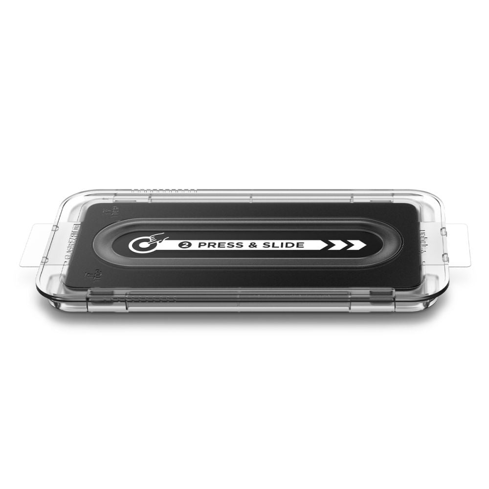 Beskyttelsesfilm til skærm Spigen GlastR EZ FIT Pro til Samsung Galaxy S25 Edge S937, Hærdet Glas, Fuldklæbende