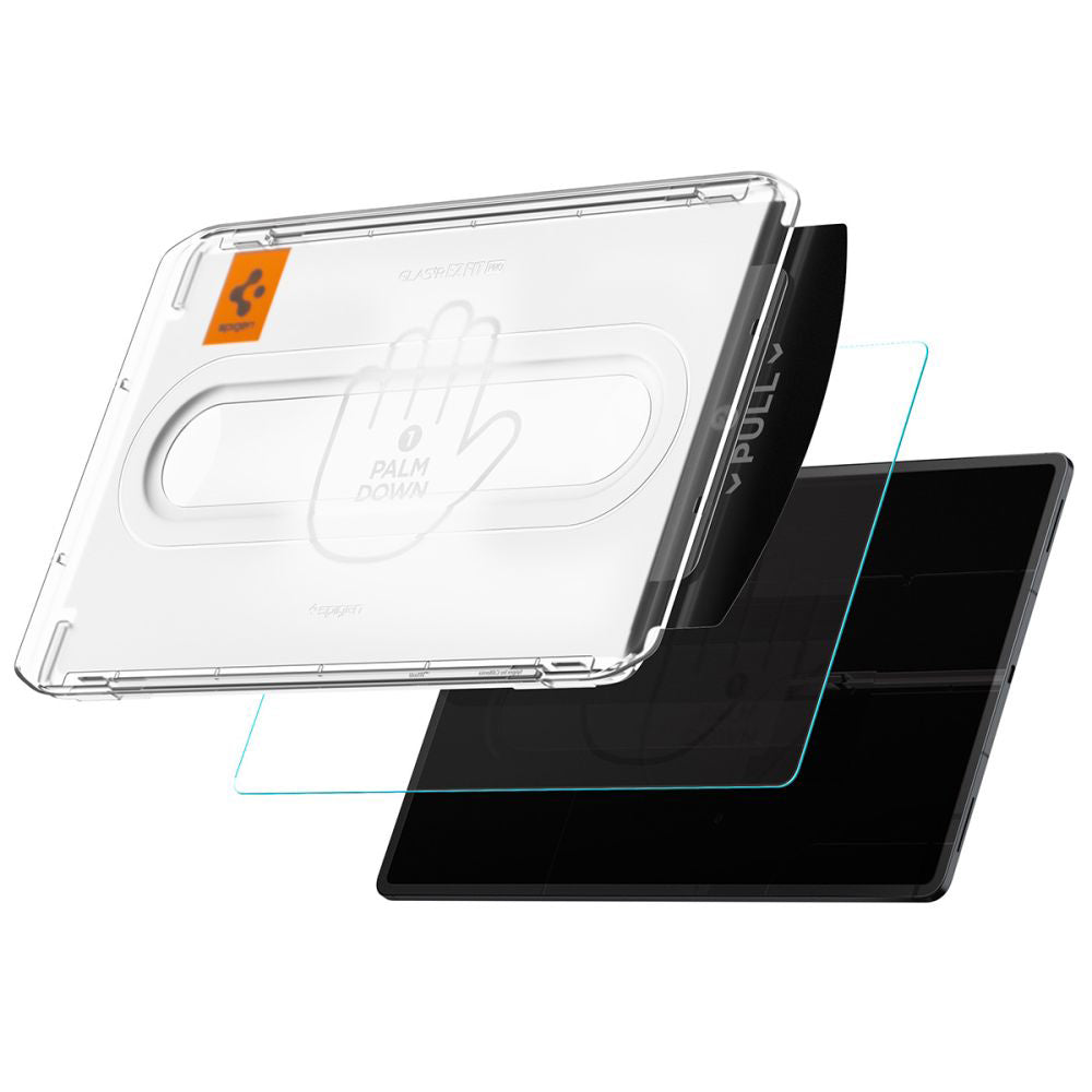 Skærmbeskyttelsesfolie Spigen GlastR EZ FIT Pro til Samsung Galaxy Tab S11 Ultra, Hærdet Glas, Full Glue AGL10200