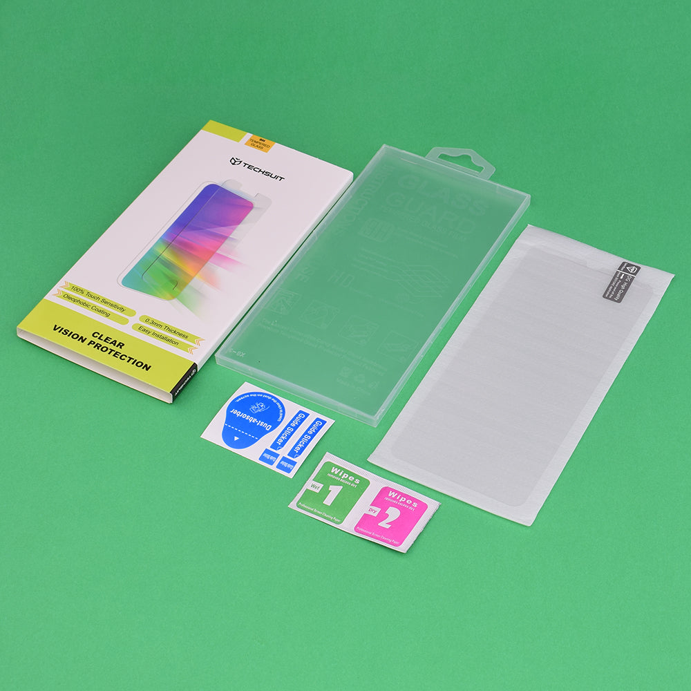 Beskyttelsesfilm Techsuit Clear Vision til Oppo A6 Pro 5G / A6 Pro 4G, Hærdet Glas, Full Glue