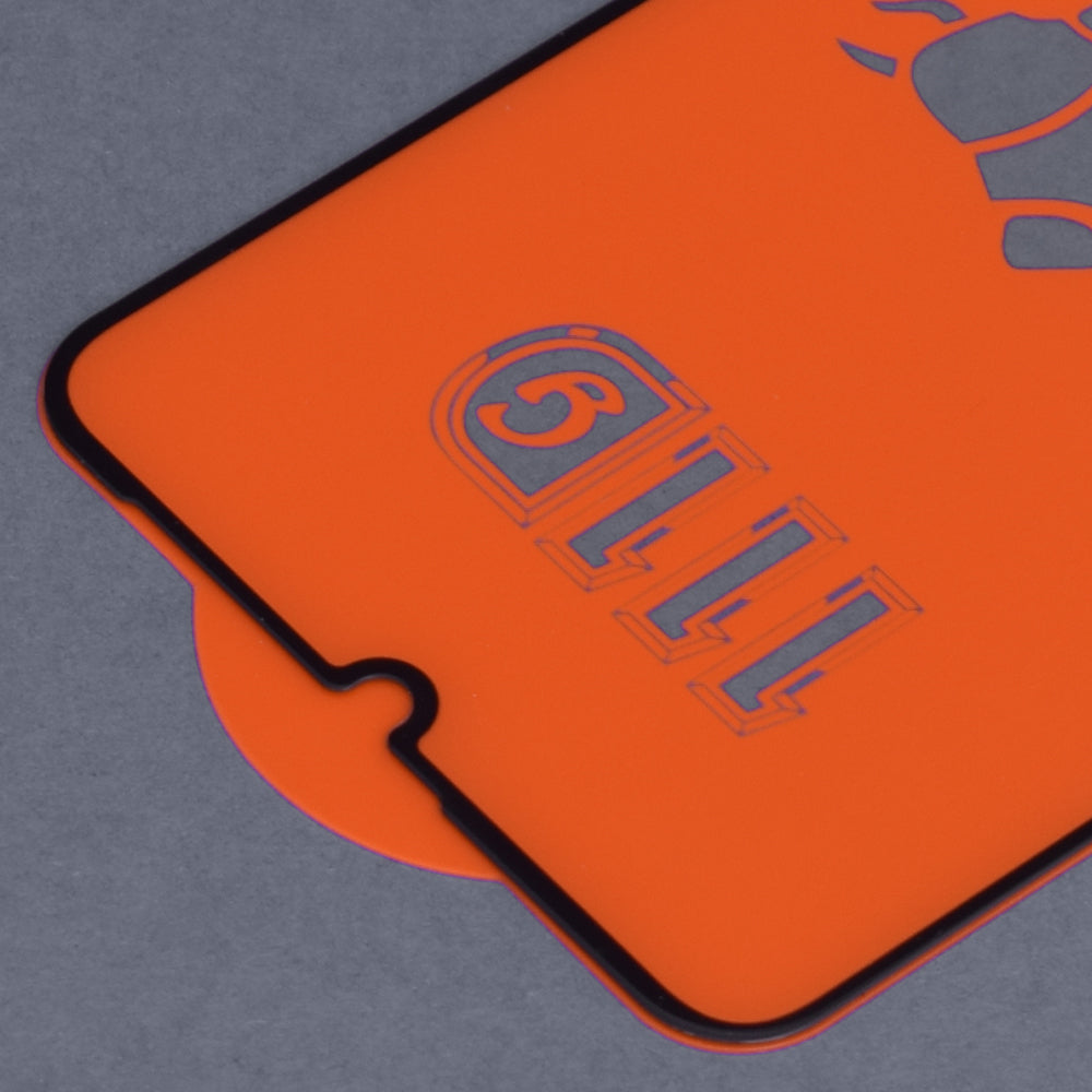 Techsuit skærmbeskyttelsesfilm til Samsung Galaxy A05s A057 / A05 A055, hærdet glas, fuld lim, 111D, sort