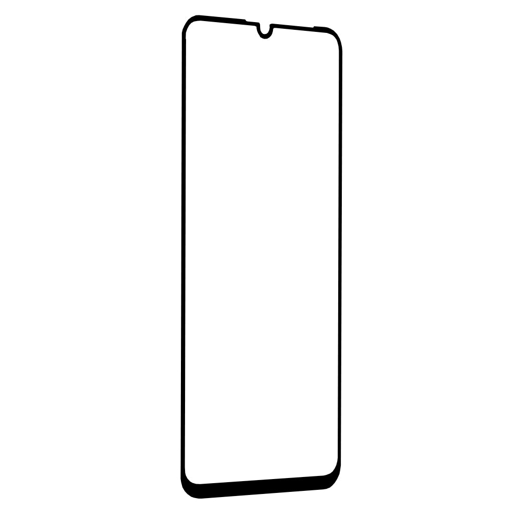 Techsuit skærmbeskyttelsesfilm til Samsung Galaxy A05s A057 / A05 A055, hærdet glas, fuld lim, 111D, sort