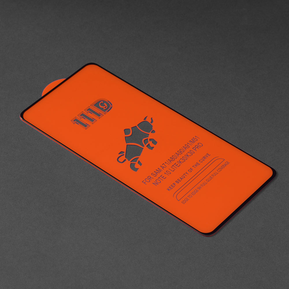 Techsuit Skærmbeskytter til Xiaomi Poco X5 Pro / Redmi Note 12 Pro 5G / Note 12 Pro+, Hærdet Glas, Full Glue, 111D, Sort