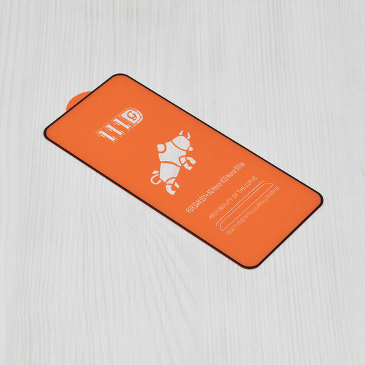 Techsuit skærmbeskyttelsesfilm til Xiaomi Poco X6 Pro, hærdet glas, fuld lim, 111D, sort