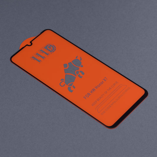 Techsuit Skærmbeskytter til Xiaomi Redmi 13C 5G / 13C / Poco C65, Hærdet Glas, Full Glue, 111D, Sort