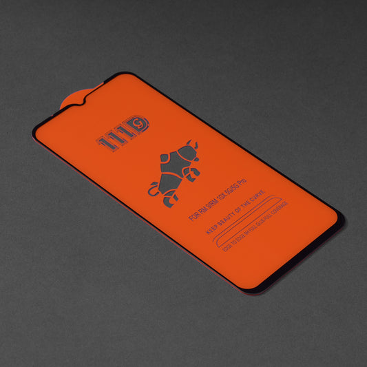 Techsuit skærmbeskyttelsesfilm til Xiaomi Redmi A2+ / A2 / A1+ / A1 / 10A, hærdet glas, fuld lim, 111D, sort
