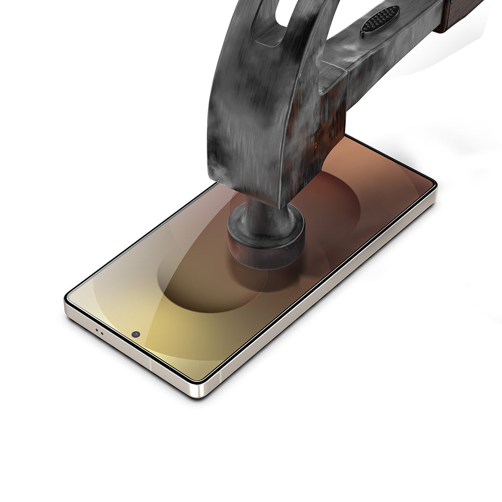 Techsuit TitanGlass CrystalHD Skærmbeskytter til Samsung Galaxy S25+ S936 / S24+ S926, Hærdet Glas, Fuld Lim, Sæt med 2 stk
