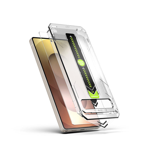 Techsuit TitanGlass CrystalHD Skærmbeskyttelsesfilm til Samsung Galaxy S25 Ultra S938, Hærdet Glas, Fuld Lim