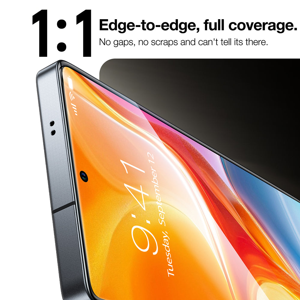 Torras GlassGo Install Master Skærmbeskytter til Samsung Galaxy S25 Ultra S938, Hærdet Glas, Fuld Lim