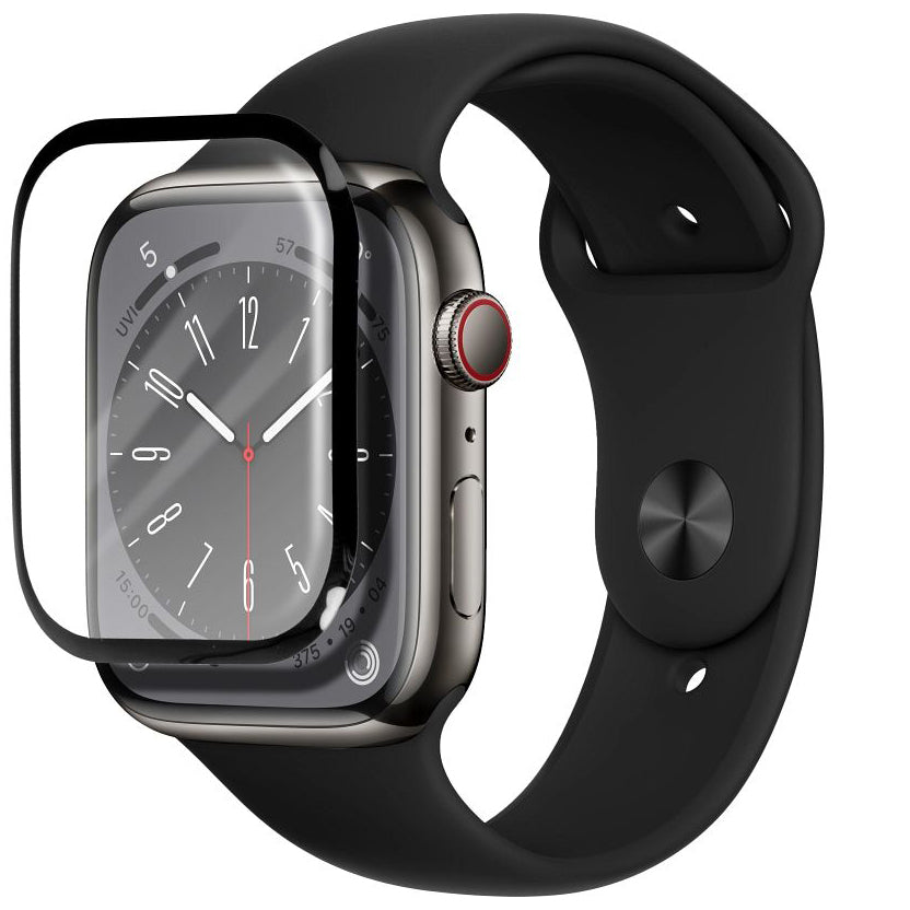 Bestsuit Protective Sleeve for Huawei Watch 4 Pro, Flexible Glass, Black
