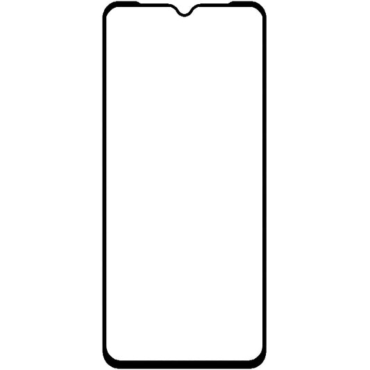 OEM-skærmbeskyttelsesfilm til Xiaomi Redmi 9A / Xiaomi Redmi 9C, glasskærm, fuld ansigt, fuld lim, 5D, 0,3 mm, sort