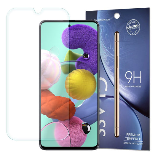 OEM-skærmbeskytter til Samsung Galaxy A51 A515, hærdet glas, fuldt limet