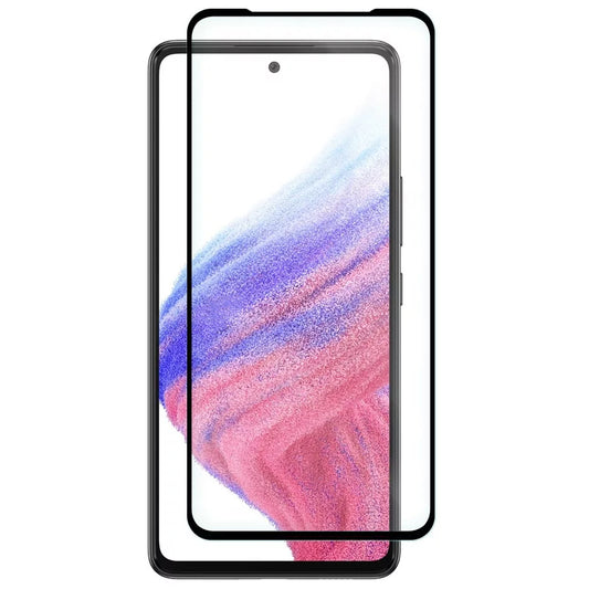 OEM-skærmbeskytter til Samsung Galaxy A53 5G A536, afskærmet glas, fuld lim, 5D, sort