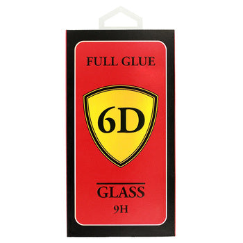 Beskyttelsesfilm til skærm OEM til Samsung Galaxy A04s A047 / A13 A135 / A13 5G A136, Hærdet Glas, Fuldklæbende, 6D, Sort