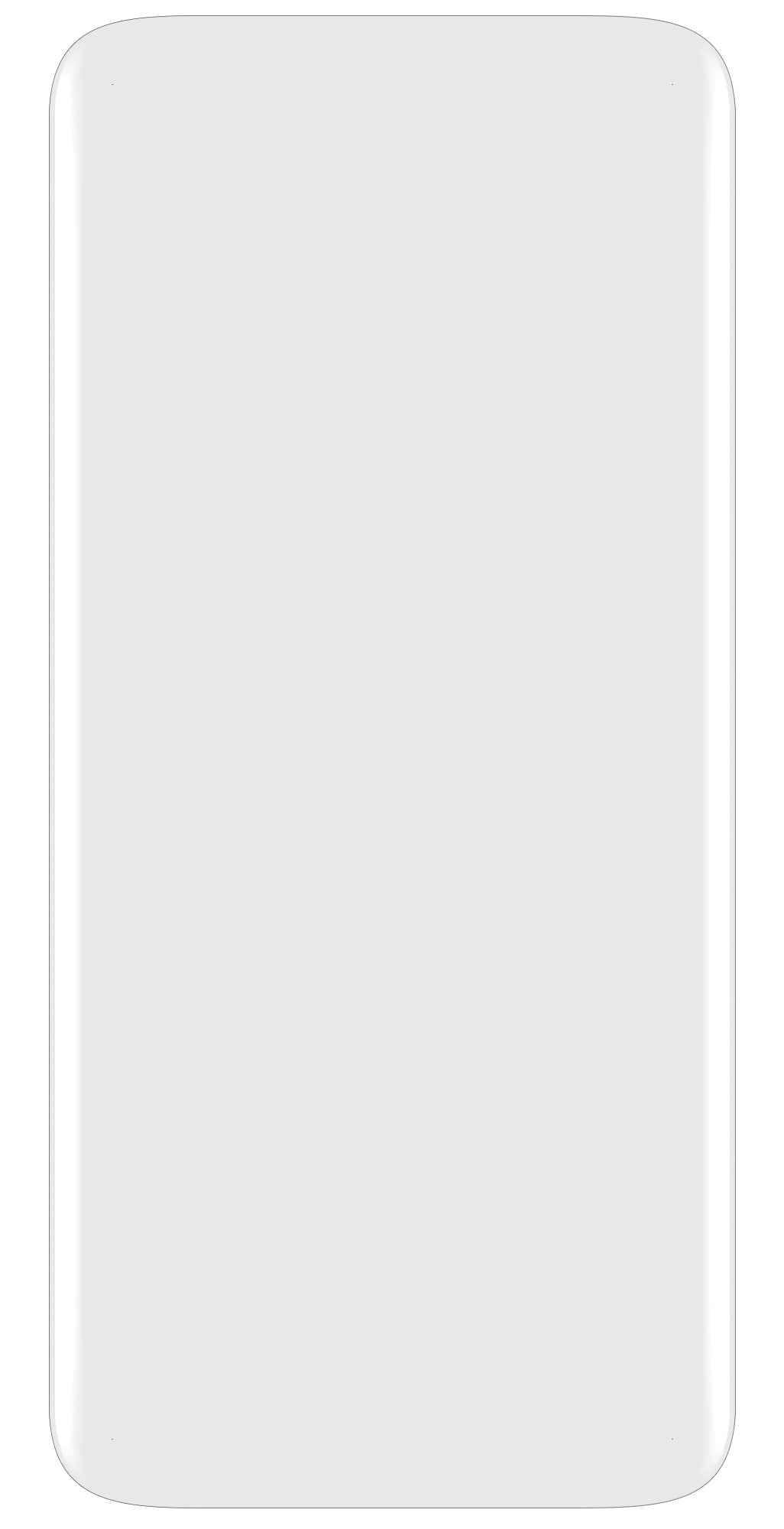 Beskyttelsesfilm til skærm OEM til Samsung Galaxy S10+ G975, Hærdet glas, UV-lim