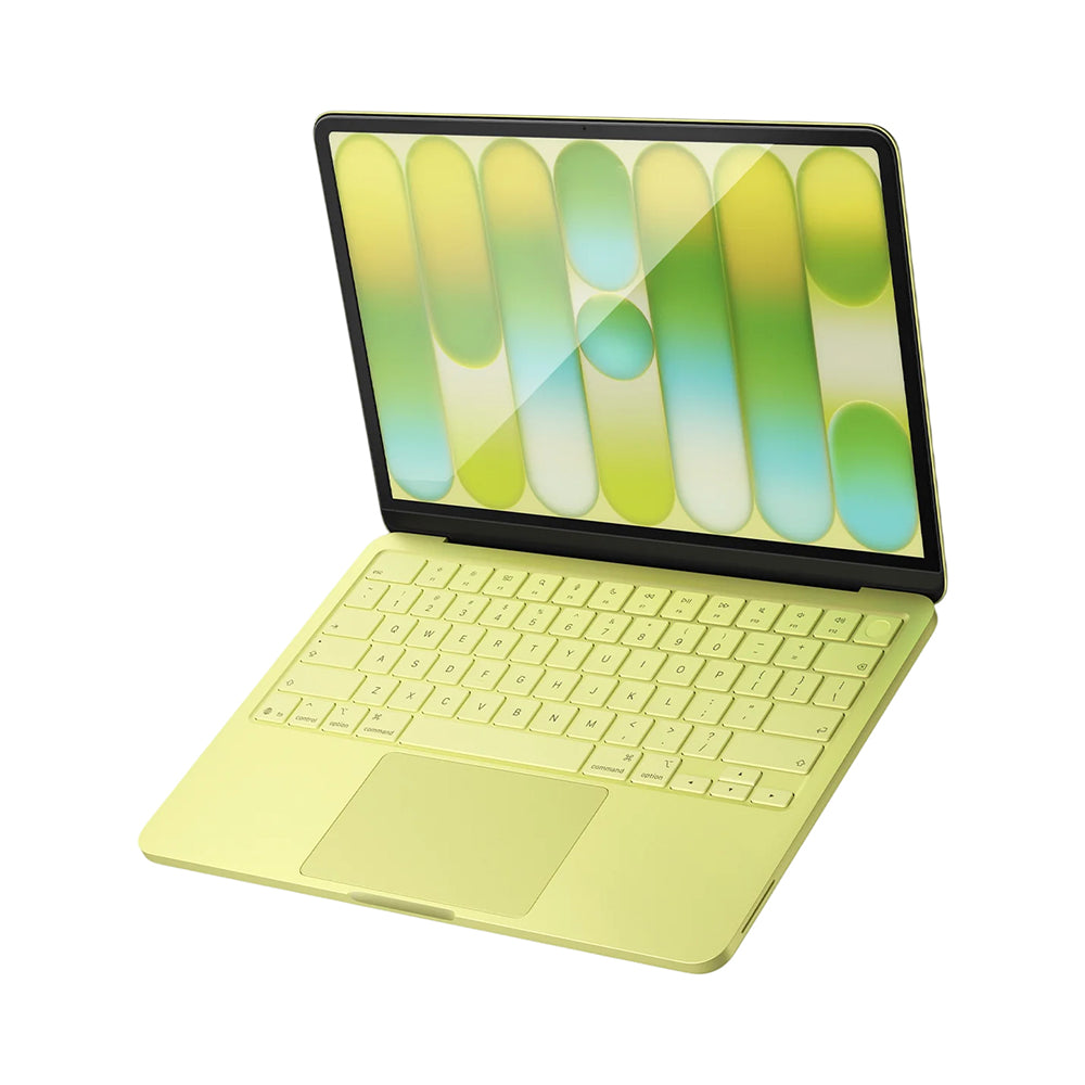 Skærmbeskyttelsesfilm Spigen GlastR Slim til Apple MacBook Neo 13 tommer, Hærdet Glas, Sort AGL11669