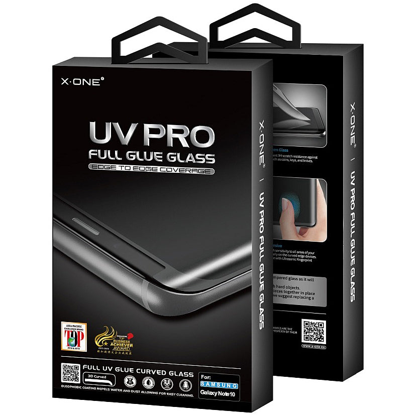 X-One skærmbeskyttelsesfilm til Samsung Galaxy Note 20 Ultra 5G N986 / Note 20 Ultra N985, Hærdet Glas, UV Lim