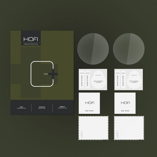 HOFI PRO+ Beskyttelsesfilm til Huawei Watch GT 4 46mm, Sæt med 2 stk., Hærdet Glas