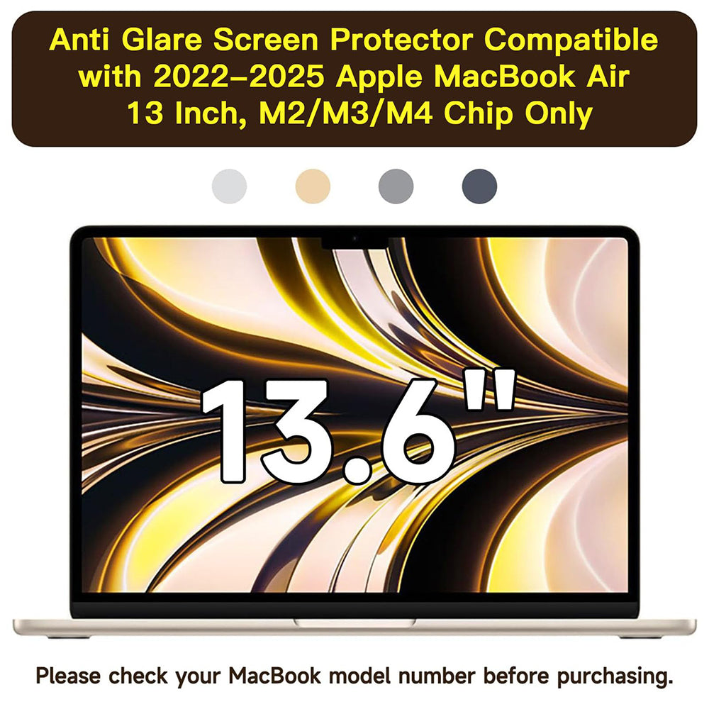 Mat skærmbeskyttelsesfolie Anti Blue Light Techsuit VisionProX til Apple MacBook Air 13inch (2020) / (2018) / (2017), Plast