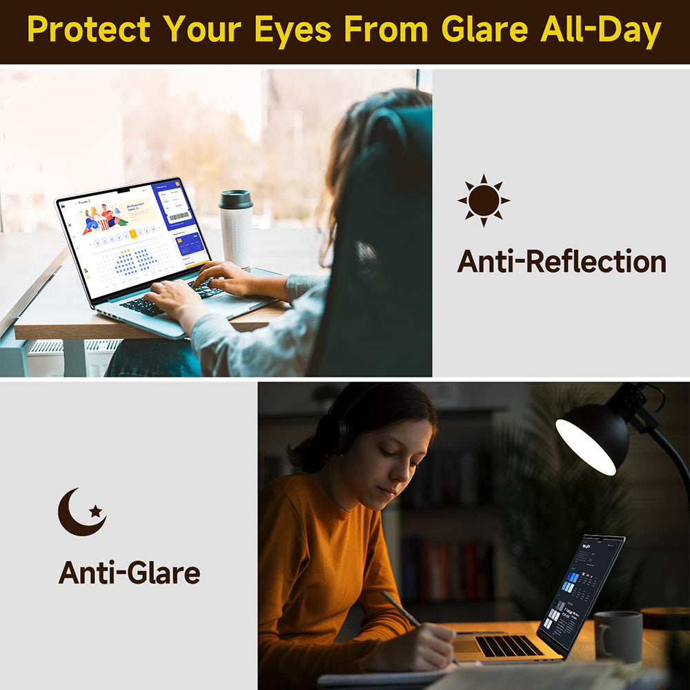 Mat skærmbeskyttelsesfolie Anti Blue Light Techsuit VisionProX til Apple MacBook Air 13inch (2020) / (2018) / (2017), Plast