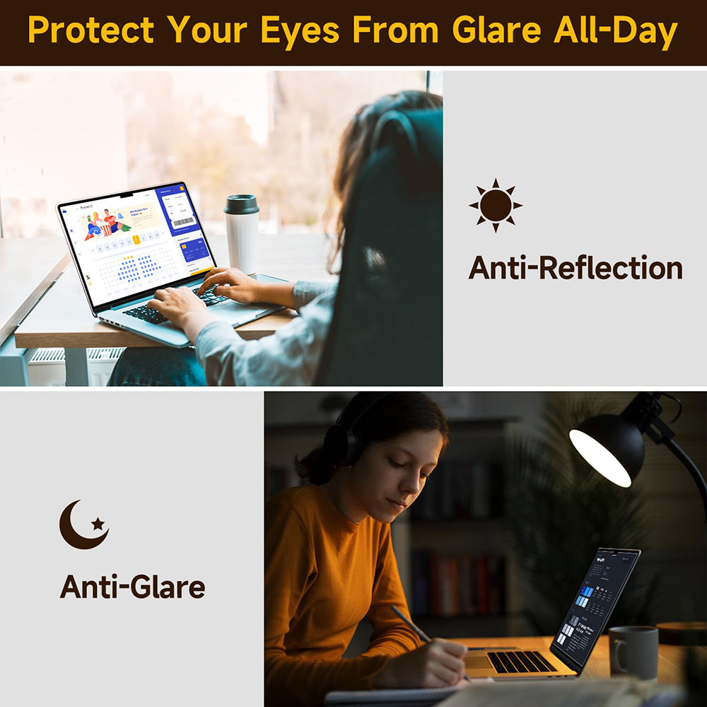 Mat skærmbeskyttelsesfolie Anti Blue Light Techsuit VisionProX til Apple MacBook Air M3 15inch (2024) / Air M2 15inch (2023), Plast